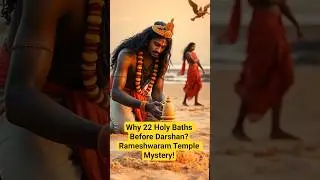 The Sacred 22 Baths of Rameshwaram Temple #shiva #ramayana #rama #sanatanadharma