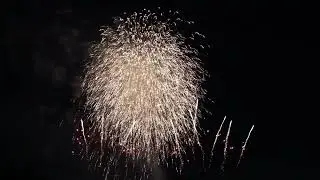 Fireworks display on side of Yodo River 2016/08/28