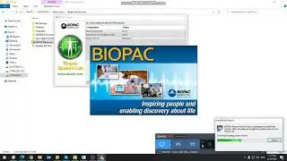 Hướng dẫn c&agrave;i đặt BIOPAC STUDENT LAB cho MP36