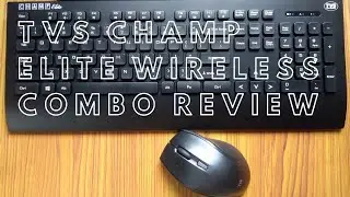TVS Electronics Champ Elite Wireless Combo un-boxing and review