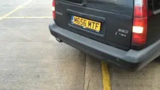 TGS custom exhaust Volvo 850R