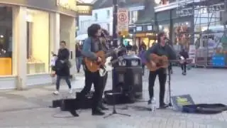 The Lodgers - performance at the high street (2)