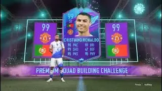 FIFA 21! Cristiano Ronaldo (United) 99 Rated (Premium Squad Building Challenge)