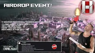 AIRDROP EVENT! ALL QUESTS! FLARE GUN! POSTERS! PATCHNOTES UPDATE | Contractors Showdown ExfilZone
