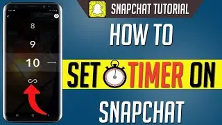 How to set timer in #snapchat camera | Snapchat me timer kaise set kare|timer setting|#tech_raunak
