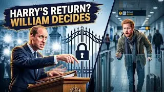 5 MIN AGO: Palace Confirms William&rsquo;s Final Decision on Harry&rsquo;s Return to the UK