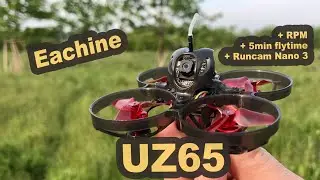 Eachine UZ65 Tinywhoop 5 Minuten Flug deutsch