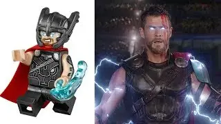 THOR Ragnarok LEGO Minifigures vs MOVIE Characters