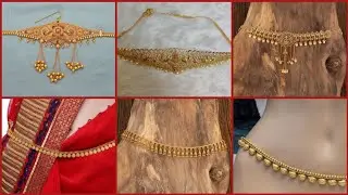 Latest Gold Kamarband Design Lightweight/Gold Waist Chain Design/Gold Belly Chain Design
