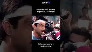Me after getting the Paytm IPO allotment comedy shorts