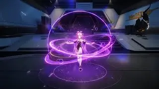 Звездная рельса Хонкай, но с элементами Genshin Ultimate...