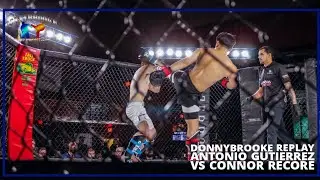 Antonio Gutierrez VS Connor Recore Muay Thai Kickboxing Match