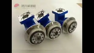 High precision planetary reducer-disc flange output right angle helical gear reducer