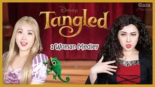 &ldquo;TANGLED MEDLEY&rdquo; (One Woman Cover) I LOVE DISNEY&hearts; GAIA MUSICAL