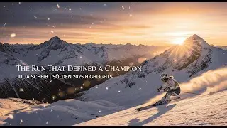 Julia Scheib&rsquo;s Epic Victory Run | FIS Alpine World Cup Solden 2025 Highlights!