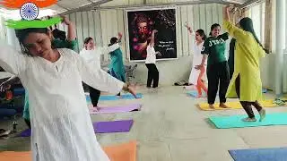 Republic day celibration in my yoga center 🇮🇳 #republicday #india #yoga #banglore  #happiness #viral