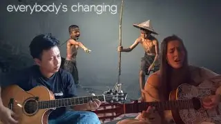 DUET PENUH SENSASI ‼️Alip_Ba_Ta ft Asia James cover Everybody's changing-Keane