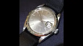 Мужские винтажные часы-хронометр Rolex Oyster Perpetual Date 1970 года. Артикул модели 1500.