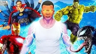 Shinchan and Franklin Join Avengers Army and Become New Avenger in GTA 5
