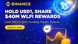 NEW AIRDROP FROM BINANCE EXCHANGE || HOLD USD1 DAPATKAN REWARD TOKEN WLFI