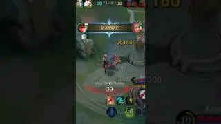 MANIAC by Yin #mobilelegends #mlbb #shorts #viral #shortvideo #vira