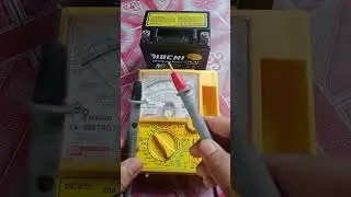 To Check the Battery Using Analog Multimeter #electricaltutorial #electrical