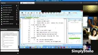 SimplySteno Presents - Interview with Stenograph - Court Reporting