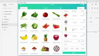 POS UI || Adbobe XD CC 2018