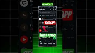 WhatsApp Chat Lock Kaise Kare 🔒 | WhatsApp Chat Lock Feature | Hindi #shorts