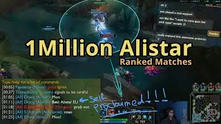 Alistar Main Support 1Million / Love ADCs like this Lucian!!!