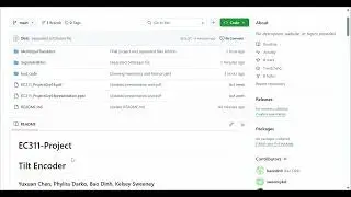 Tilt Encoder | EC311 F24 FINAL PROJECT