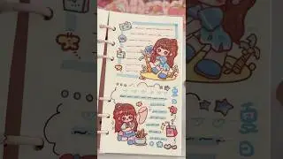 ASMR Mini Kawaii Stickers Journaling 🩷 Cute Kawaii stickers | CraftyBlueHeaven