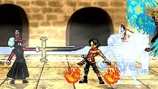 Mihawk Vs Diamond Jozu | One Piece Mugen
