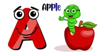 Learn The ABC Phonic Song with APPLE as Your First Lesson-ABC Songs, ABCD, Nursery Rhymes, Baby Song