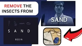 How to remove the insects from SAND? | GamingExplained