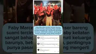 Faby Marcelia nonton konser bareng suami #fabymarcelia #ichalmuhamad #duniafafa #fyp