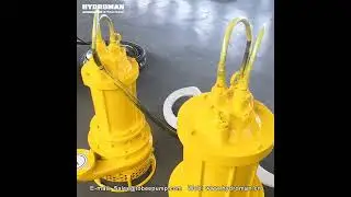 Hydroman&trade; Submersible Sand Dredging Pump with Agitator