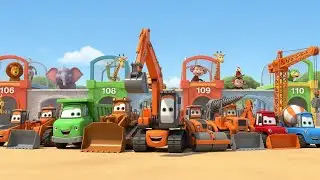 Safari Zoo Adventure! Learn Orange, Numbers & Animals with Adventure Diggers! ☀️🐒