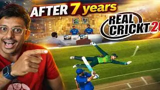 after 7 years Real Cricket 20 in 2026 | World cup 2019 with Team selection meeting
