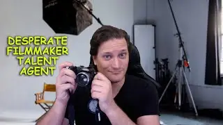 Desperate filmmaker tries a new career path -Talent Agent (short comedy)