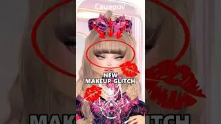 NEW MAKEUP GLITCH in DRESS TO IMPRESS #roblox #dresstoimpress #dti #shorts #makeup