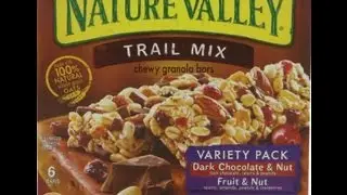 Nature Valley Trail Chewy Mix, Variety Pack of Dark Chocolate & Nut and Fruit & Nut, 6-Count Boxes