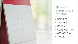 How to set yearly goals l 2021 l Planner l India
