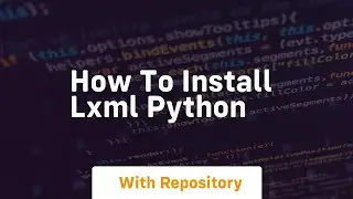 how to install lxml python