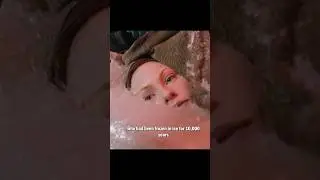 Scientists discovered a woman who had been frozen in ice for ten thousand years.