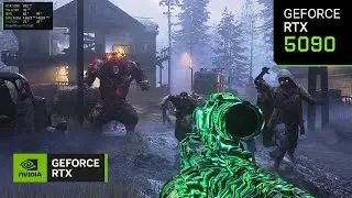Black Ops 7 Zombies: RTX 5090 32GB | Gameplay (4K Max Graphics Settings / DLAA ON)