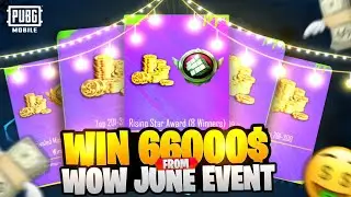 wow June creation contest win free 3000$ dollar in PUBG mobile by making wow maps