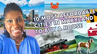What is the cheapest city in Maryland to buy a house