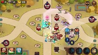 Realm Defense | World 6 | Level 177 | Campaign Mode | Weak Heroes | 3 Stars | No Items | Okakoku