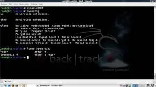 BackTrack rtl8187 and r8187 driver loading and unloading
